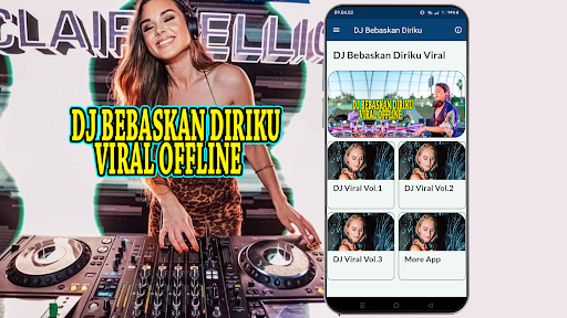 Android application DJ Bebaskan Diriku Viral screenshort