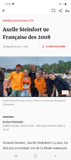 Le Journal de Saône-et-Loire Screenshot