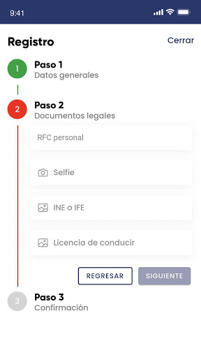 Pakke Driver Screen 3