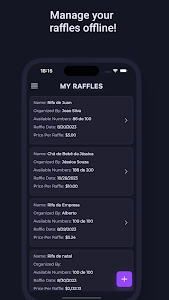 Easily create: Manage raffles Unknown
