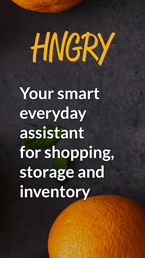 HNGRY Shopping list & Storage screen 0