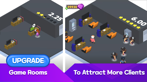 Internet Cafe Creator Idle - Simulation - games
