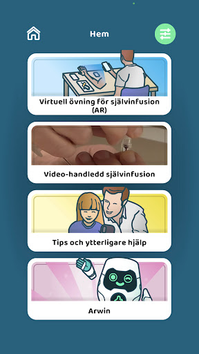 Android application myARwin screenshort