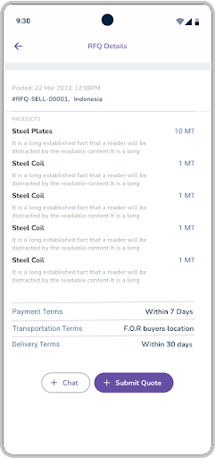 MetalTrade Screen 2