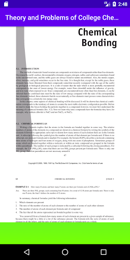 Android application College Chemistry - NCERT screenshort