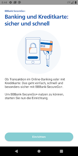 Android application BBBank SecureGo+ screenshort