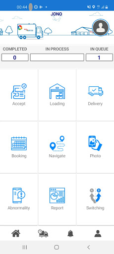 Android application DRIVE ID screenshort