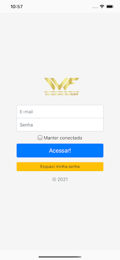Android application WF Consultoria screenshort