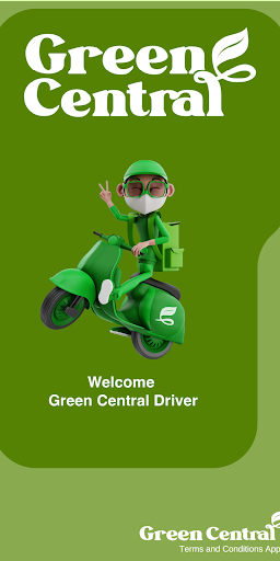 Android application Green Central Driver screenshort