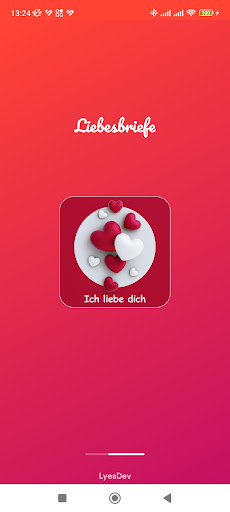 Android application Liebesbriefe screenshort