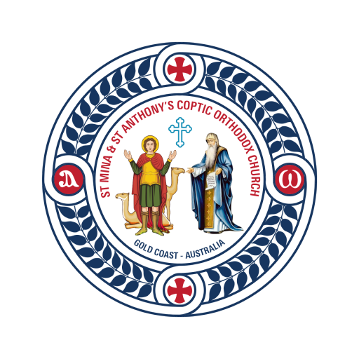 St Mina and St Anthony GC logo