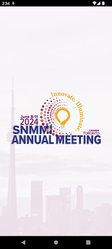 Android application SNMMI Meetings screenshort