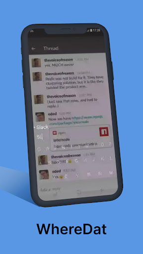 Android application WhereDat - Quick Launcher screenshort
