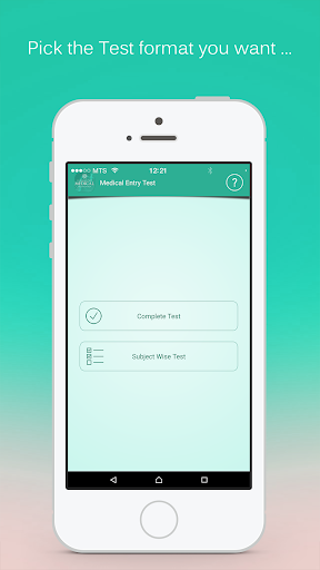 Android application Medical Test Preparation screenshort