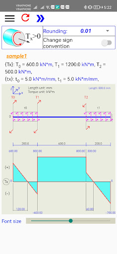 Torque diagram Screen 2