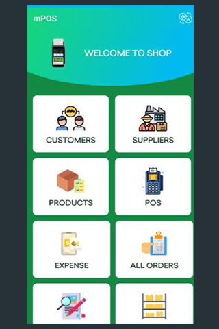 mPOS -Shops Screen 2