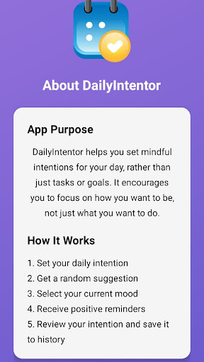 DailyIntentor screenshot 4