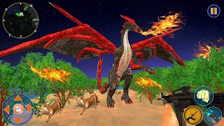 Flying Fire Dragon Hunting - Screenshot 1