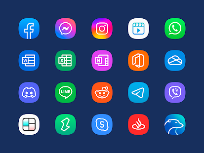 Delux - Icon Pack Tangkapan layar