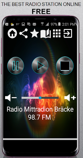 Android application SV Radio Mittradion Bräcke 98. screenshort