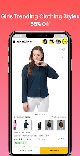 Amazing - Online Shopping App Screen 2