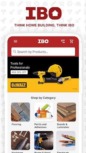 Android application IBO-Home Building Megastore screenshort
