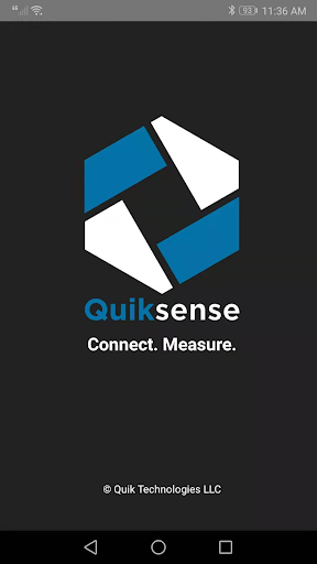 Android application Quiksense App screenshort