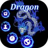 Dragon Tattoos Blue Black icon