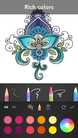 Game screenshot Mandala Coloring Book apk download