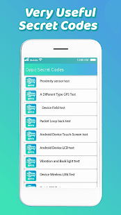 Secret Codes for Oppo Mobiles 1.1 APK screenshots 3