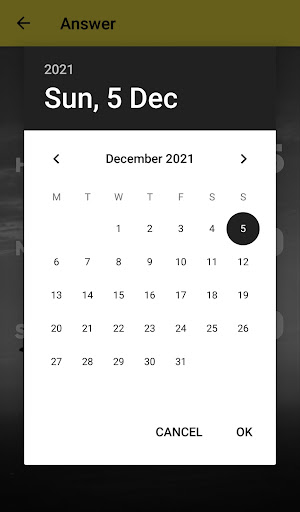 Simple flight hours Screen 3