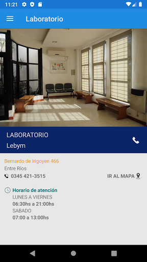 Laboratorio LEBYM Screen 3