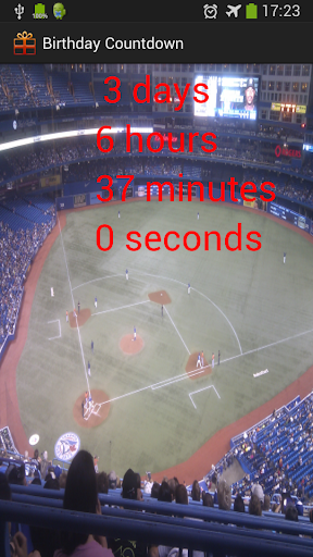 Birthday Countdown Screen 2