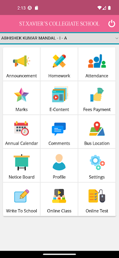 St. Xaviers Collegiate School Screen 2