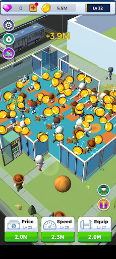 Idle Gym Club Tycoon Screen 2