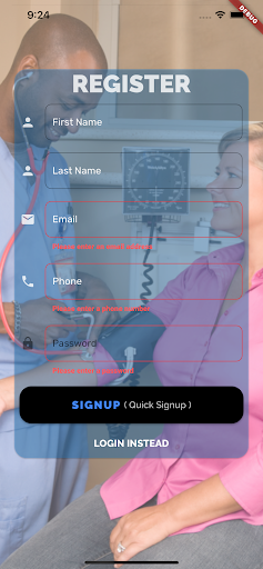 Rapiso Health Assist Screen 2