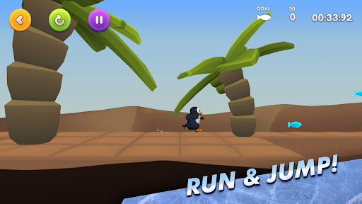 Penguin Panic! Fun Platformer Screen 2