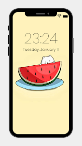 Wassermelonen-Hintergrundbild
