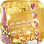 Cover Image of Unduh Luxury Gold Theme Deluxe 1.2.1 APK