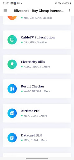 BlizConet | Data Plug Screen 2