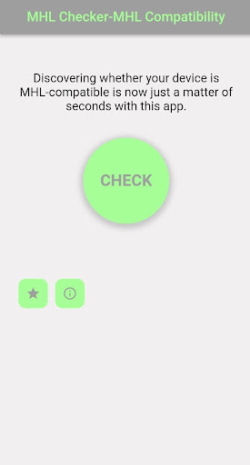 Android application MHL Checker -MHL Compatibility screenshort