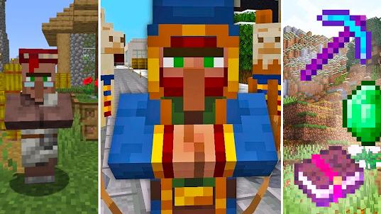 Villagers Mod for Minecraft PE