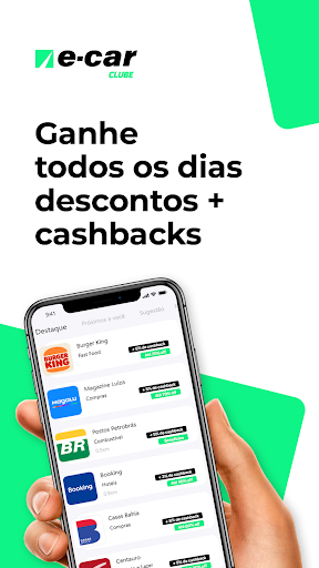 Android application e-Car Clube screenshort