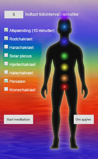 Chakra meditation på dansk