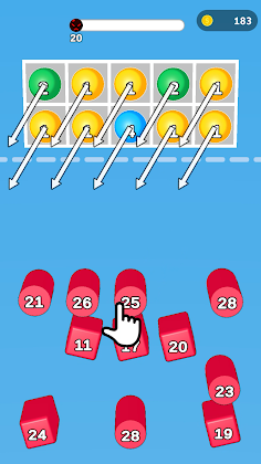 Merge Shoot Ballz - Screenshot 1