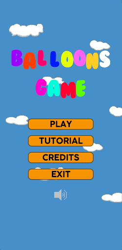 Android application Balloons Game screenshort