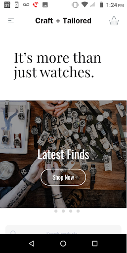 Android application Craft & Tailored screenshort