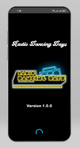 Android application Radio Dancing Days screenshort