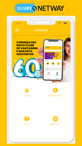Android application Clube Netway screenshort
