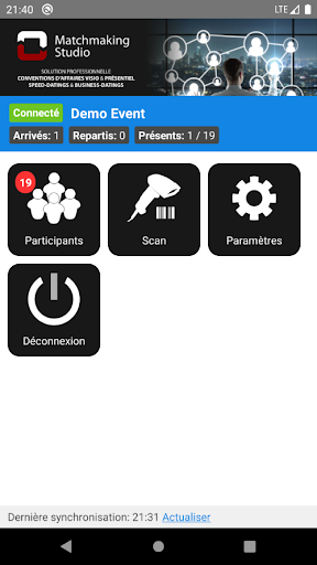 Android application Matchmaking Studio App screenshort